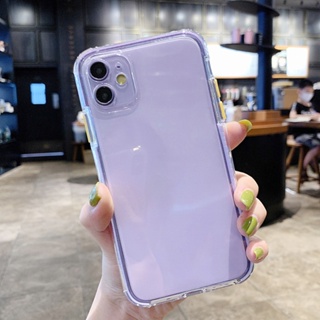 เคสโทรศัพท์มือถือ โปร่งใสสองสีป้องกันการหล่น Huawei Y5 Y6 Y7 Pro Y5 Nova5T Y7A Y9 P Smart 2019 P Smart Z เคสโทรศัพท์ใส