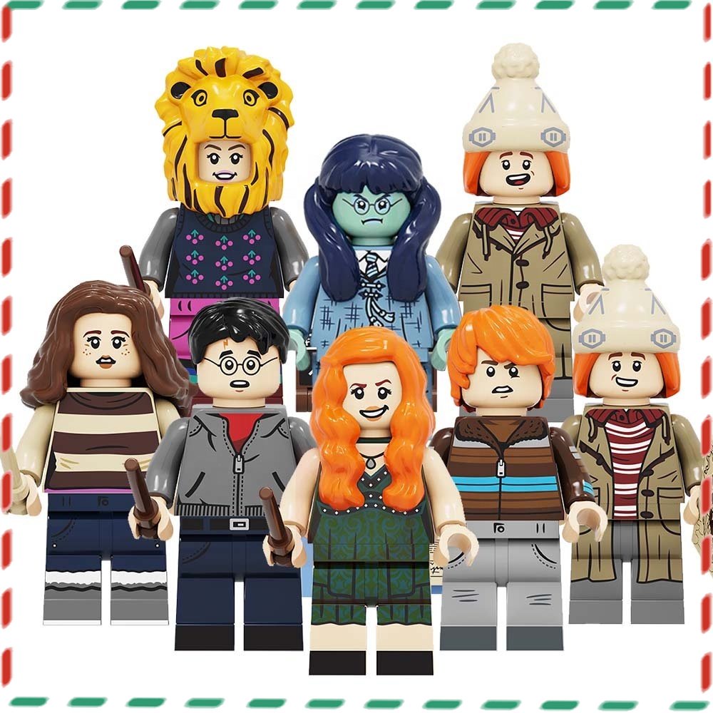 เด็กประกอบอาคารบล็อกของเล่น Harry Potter ของเล่น Nano Minifigures