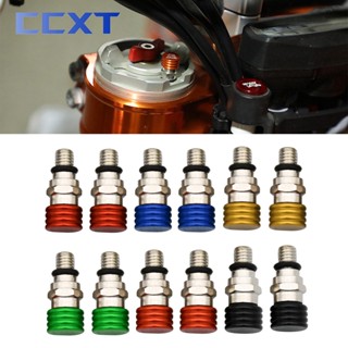 วาล์วเครื่องฟอกอากาศ M5x0.8 สําหรับ Honda CR80 CR85 CR125 CR250 CR500 CRF150R CRF250R CRF250X CRF450R CRF450X Yamaha Kawasaki