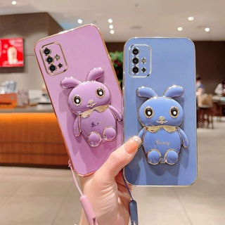 เคสโทรศัพท์มือถือแบบนิ่ม กันกระแทก ลายกระต่ายน่ารัก สําหรับ Motorola Moto G73 G13 G23 G60 G52 G50 G22 G10 G20 G30 E20 G8