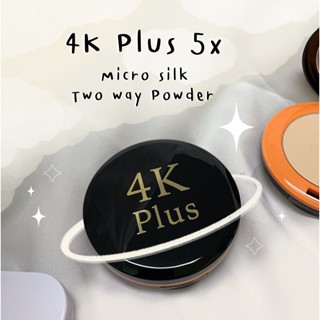 4K Plus Micro Silk Two Way Long Lasting Powder