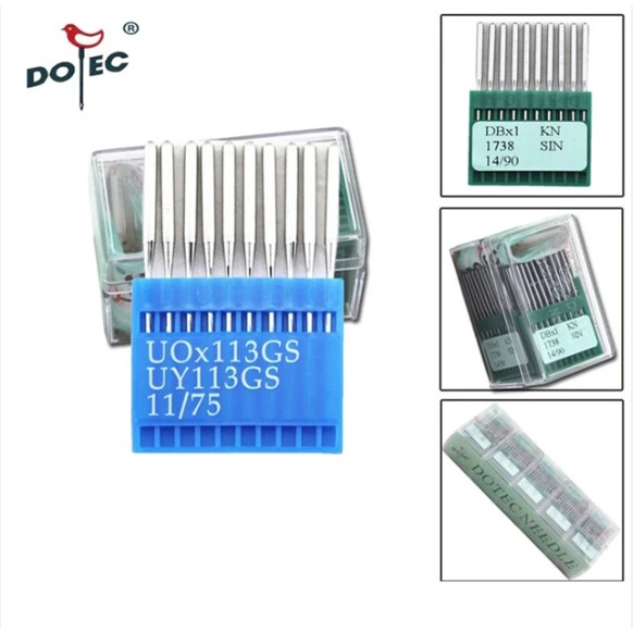 MESIN Dotec UO x 113 / UOx113 เข็มสําหรับเครื่องยาง Kansai - 100bj