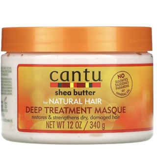 Cantu Shea Butter for Natural Hair Deep Treatment Masque/ Avocado Leave In Condtioning Cream /Grapeseed R