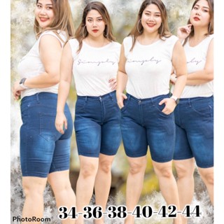 กางเกงยีนส์ขาสั้น ทรงขา4ส่วน งานเนี๊ยบๆ เฟดได้ ทรงสวยใส่แล้วสบาย ไม่อึดอัดผ้ายืดหยุ่นได้ดี ยืดได้+1นิ้วไซส์เอว34-44