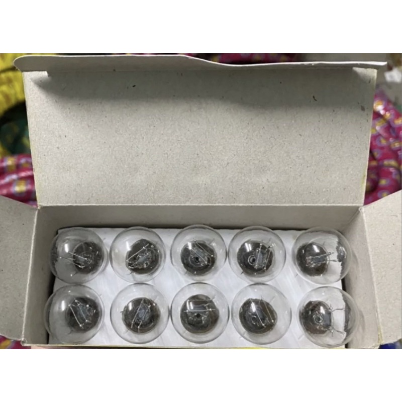 หลอดไฟท้าย มอเตอร์ไซค์ พิเศษราคายกกล่อง(10หลอด) 5.90฿/หลอด