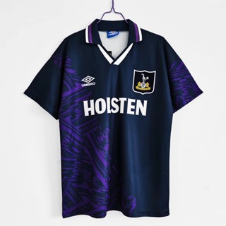 เสื้อกีฬาแขนสั้น ลายทีมชาติฟุตบอล Tottenham Hotspur Away 1994/95 ชุดเยือน สไตล์วินเทจ ไซซ์ S-XXL