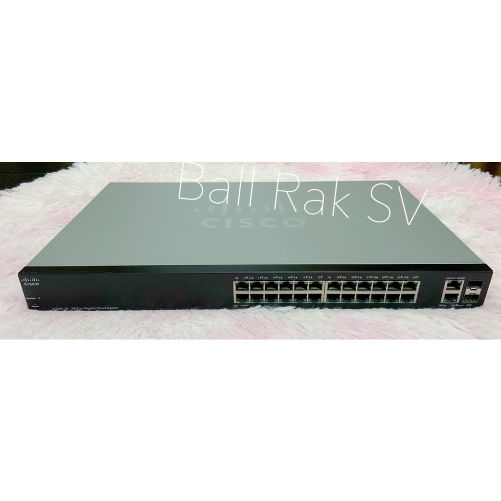 Switch Cisco SLM2024T (SG200-26) - 24-port 10/100/1000