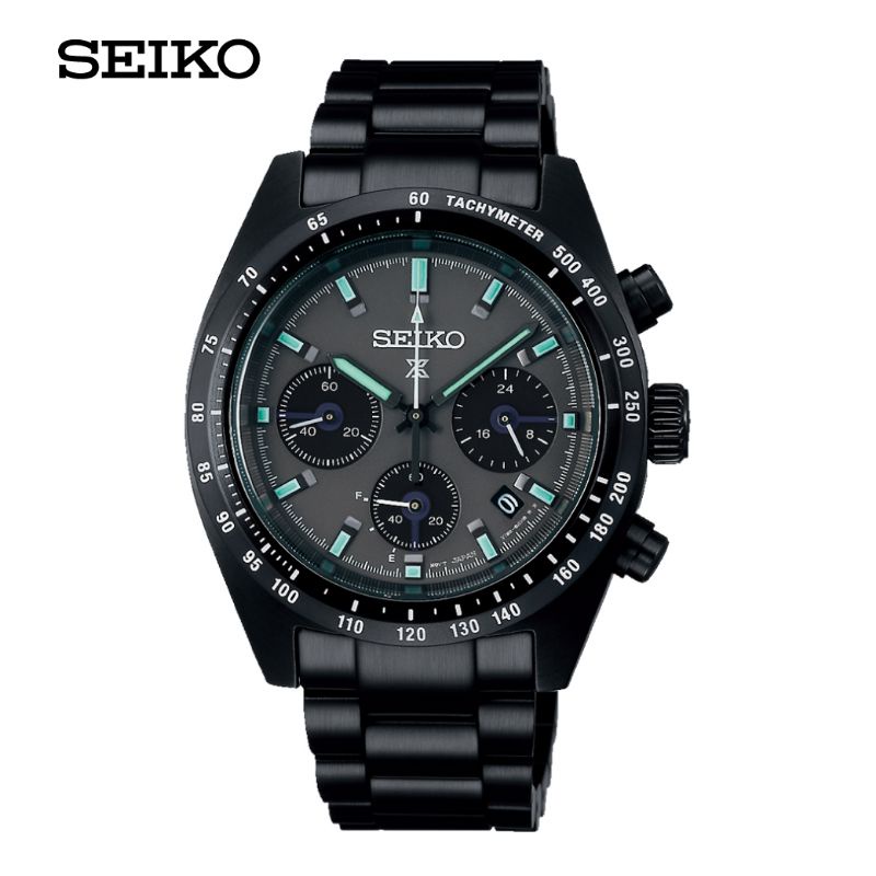 นาฬิกาข้อมือ SEIKO PROSPEX The Black Series SPEEDTIMER Solar Chronograph "Night Vision" รุ่น SSC917P
