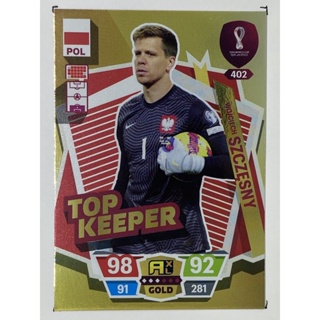 การ์ดนักฟุตบอล Wojciech Szczesny ฟุตบอลโลก world cup 2022 การ์ดสะสม Poland การ์ดนักเตะ โปแลนด์