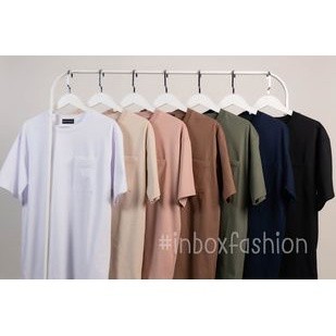 เสื้อยืดสีพื้น สไตล์เกาหลี