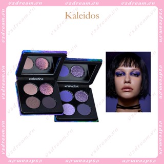 Kaleidos Kaleidos Kaleidoscope Flower Series พาเลตต์อายแชโดว์ สี่สี เนื้อแมตต์