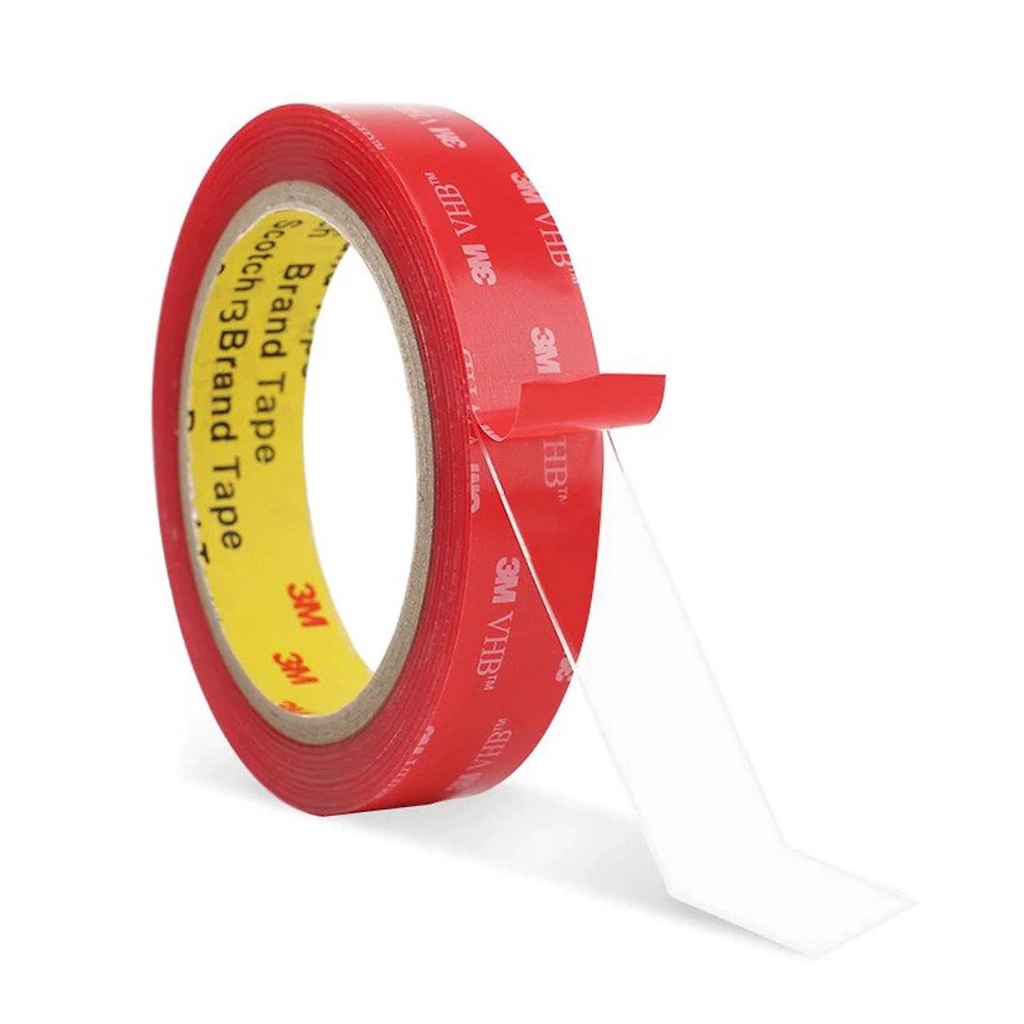 3M VHB 4910 TRANSPARKENT DOUBLE-SIDED ADHESIVE TAPE สําหรับแก้ว, MICA ROLL 20 มม.X 4.5 เมตร