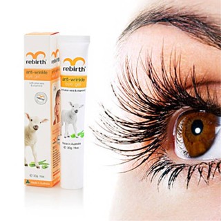 Rebirth Anti-Wrinkle Eye Gel with Vitamin E 30g.  รีเบิร์ท แอนตี้ ริงเคิ้ล อายเจล เจลลดรอยเหี่ยวย่นรอบดวงตา