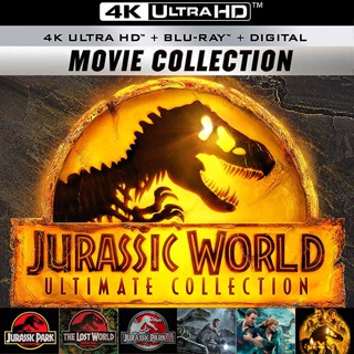 4K UHD หนัง Jurassic จูราสสิค 6 Movie Collection