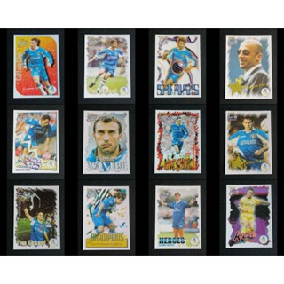 การ์ดฟุตบอล เชลซี ( 1999 FUTERA FAN SELECTION CHELSEA FOOTBALL CARDS )