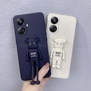 เคสโทรศัพท์มือถือ TPU นิ่ม ทรงสี่เหลี่ยม ลายการ์ตูน สําหรับ Realme 10 Pro Plus 5G