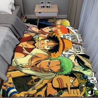 พรมปูพื้นห้องนอน  One Piece พรมบ้านอะนิเมะตัวละครห้องห้องนอนผ้าห่มข้างเตียงห้องนั่งเล่นโซฟาบ้านโต๊ะกาแฟเสื่อกันเปื้อน