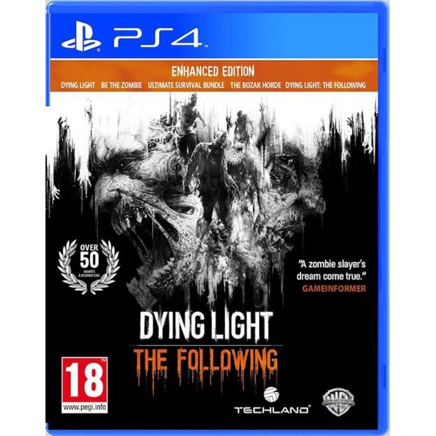 DYING LIGHT The following [มือสอง] ps4