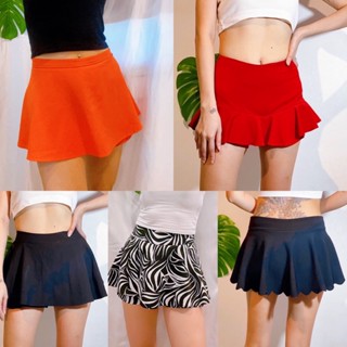 โล๊ะ!! Set กางเกงกระโปรง (Skirt pants) Size S,M มี4แบบสภาพดีค่ะ