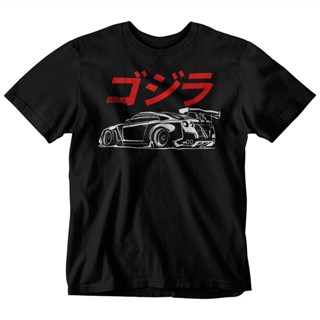 [COD] เสื้อยืดแขนสั้นลําลอง ผ้าฝ้าย 100% พิมพ์ลาย Gtr R35 พลัสไซซ์ สําหรับผู้ชาย ไซซ์ XS-6XLS-5XL
