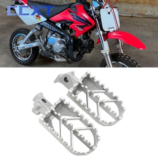 ที่พักเท้ารถจักรยานยนต์ สเตนเลส สําหรับ Honda CRF50 XR50 XRF70 CRF70 CRF80 CRF100F CRF XR 50cc 70cc