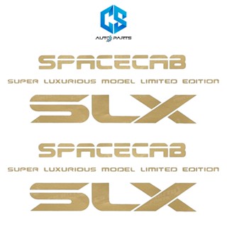 สติ๊กเกอร์ SPACECAB SLX ติดแคป ISUZU TFR ปี1994