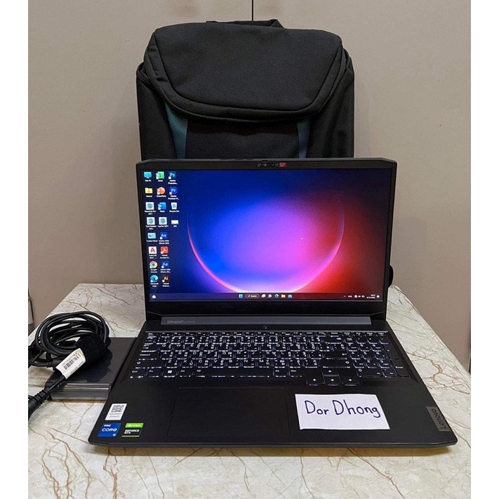 โน๊ตบุ๊ค Lenovo ldeapad Gaming3 15lHU6-82K1010UTA (i5-11320H)