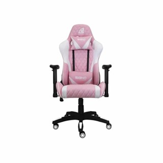 เก้าอี้เกมมิ่ง Signo Gaming Chair Barocco GC-203 PW Pink/White รับประกัน 1ปี