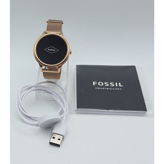 นาฬิกา FOSSIL WOMENS FTW6068 GEN5E 42 MM TOUCHSCREEN พร้อมสายชาร์จ (สภาพใหม่) #F79