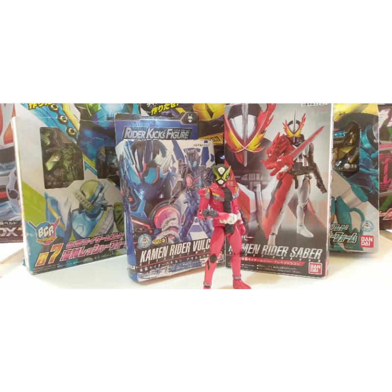 BANDAI:งานจุดขยับประจำซีรี่ย์ rkf bcr kamen rider.