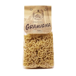 Morelli Gramigna Pasta มอเรลลี่ พาสต้าเส้นกรามิญญ่า - 500g