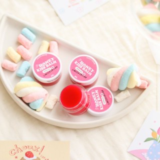 1แถม1 🍯 Honey Kiss Balm Strawberry สีชมพูบาร์บี้ NEW Limited Edition บรัสมูสบาร์บี้ Soft Cheek Barbie