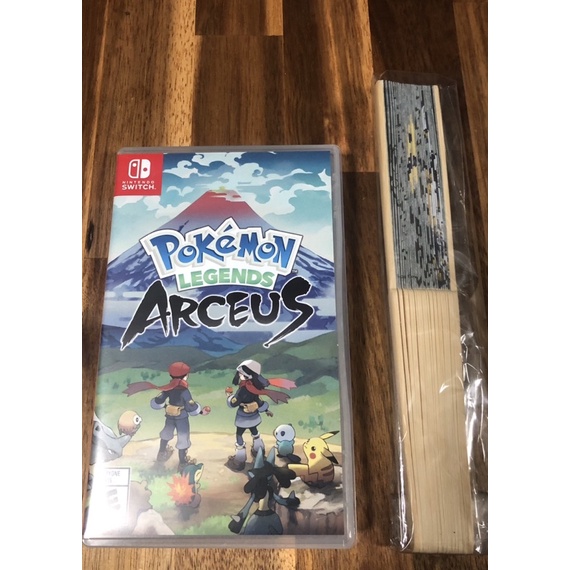 แผ่นเกมส์ Nintendo Switch (มือสอง) : Pokemon Legends Arceus *พร้อมพัดสะสม