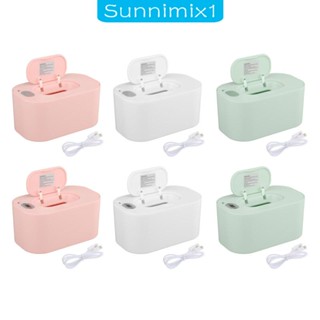 [Sunnimix1] เครื่องอุ่นทิชชู่เปียก จอแสดงผล LED สําหรับรถยนต์ ใช้ในครัวเรือน