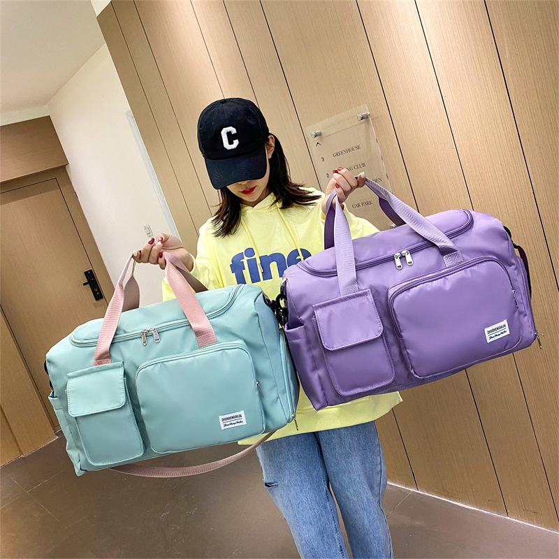กระเป๋าเดินทางใส่ของได้เยอะสำหรับปีไหนไปเที่ยวใส่เสื้อผ้ามากกว่า 10 ชุบมีหลายช่อง-มีซิปทุกช่องด้วยนะคะ-ผ้ากันน้ำ AB6544