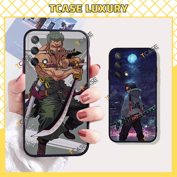 เคส Oppo A95 4G, A74 4G, F19, F19s พร้อมพิมพ์ลาย Ani_me สุดเท่ - ฝาหลังเคลือบกันกระแทกพร้อมตัวป้องกั