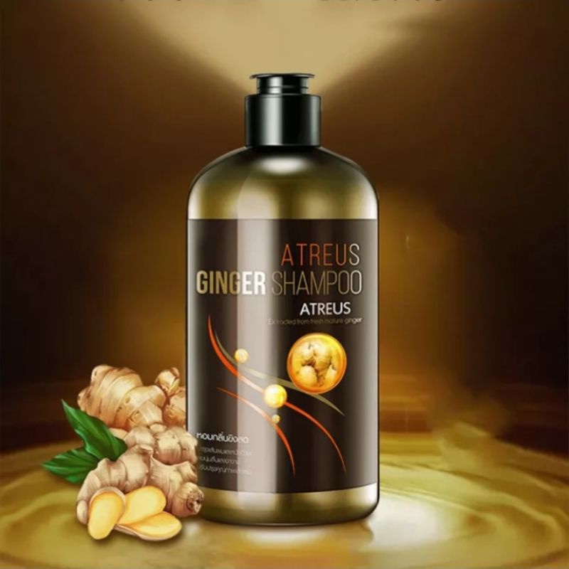 exp.2025 🥕Atreus Anti-Hair Loss Ginger Shampoo [ 400ml ]