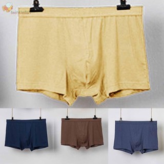 กางเกงบ็อกเซอร์ บ็อกเซอร์ สีน้ําตาล สีเทาเข้ม สําหรับผู้ชาย