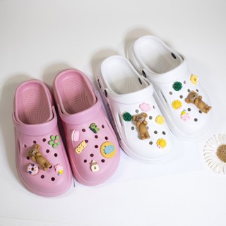 Croc Jibz Duffy Bears ชุดปุ่มกดรองเท้า DIY