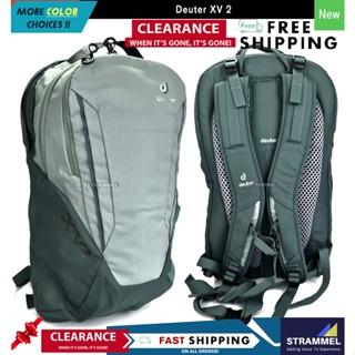 Deuter XV 2 Lifestyle Daypack กระเป๋าเป้สะพายหลัง สําหรับใส่แล็ปท็อป แท็บเล็ต เหมาะกับการพกพาเดินทาง