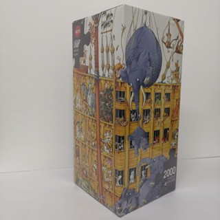 จิ๊กซอว์ 2000 pcs PUZZLE HEYE - ARCHE NOAH(Loup) Triangular Box + Poster จิิ๊กซอว์heye ของแท้ ของใหม่ มือหนึ่ง ส่งไว