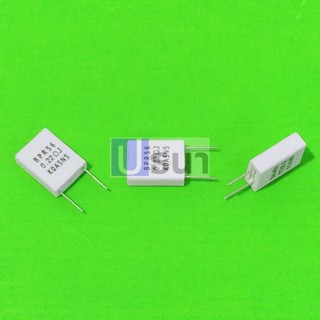 ตัว R ตัวต้านทาน ไม่เหนี่ยวนำ เซรามิค ซีเมนต์ กระเบื้อง BPR Non Inductive Ceramic Cement Resistor 5W #BPR 5W (1 ตัว)