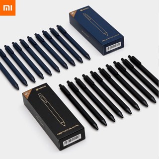 Xiaomi Mijia Kaco ปากกาลูกลื่นหมึกสีดำ 0.5 มิลลิเมตร 10 ชิ้น/ชุด