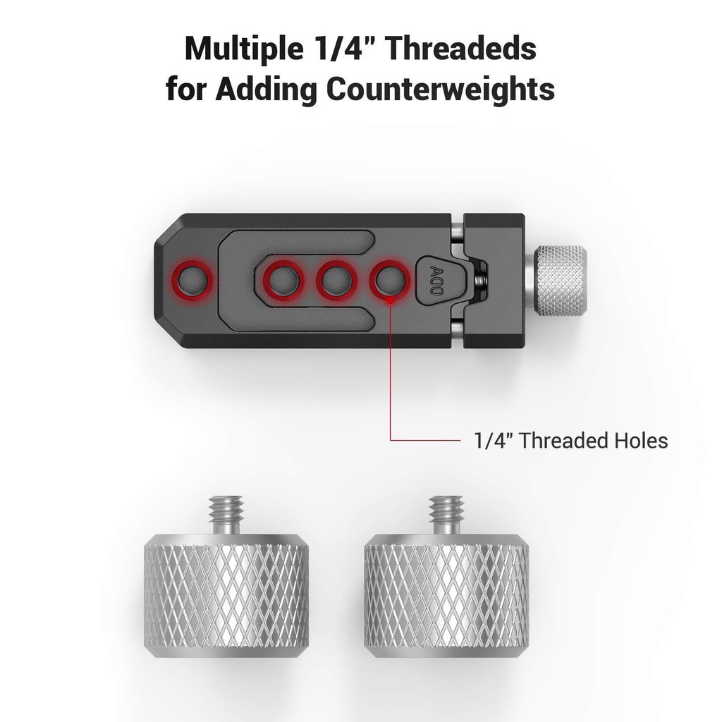 SmallRig Counterweight Kit for DJI RS/RS 2/RSC 2/RS 3/RS 3 Pro & ZHIYUN Crane 2S/3S/Weebill-S & Moza Air 2/AirCross 2 3125