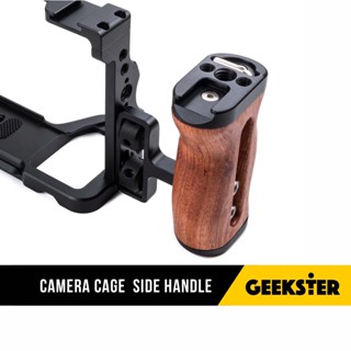 ด้ามจับไม้ สำหรับ Cage กล้อง Wood Hand Grip  ( Wooden Handle for Camera Cage ด้าม ไม้ กริป )