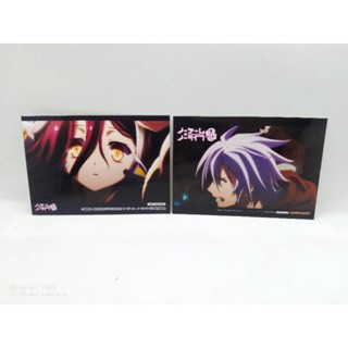 🌋ถูกลิขสิทธิ์🌋 โปสการ์ด No Game No Life โนเกม โนไลฟ์