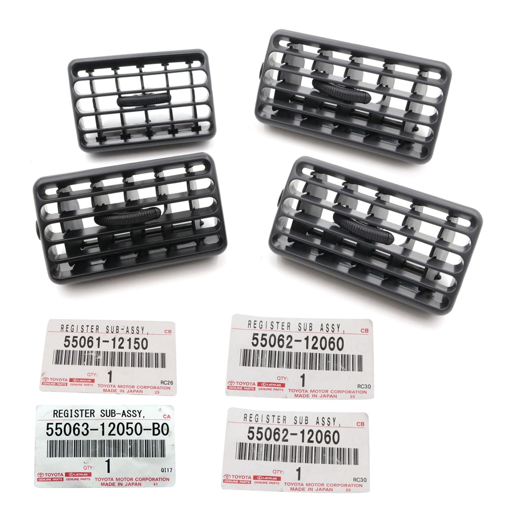 ช่องลมแอร์ OEM ครบชุด โตโยต้า โคโรลล่า โฉมสามห่วง E100 AE109 CE105 CE107 CE109 EE102 EE106 Toyota Co