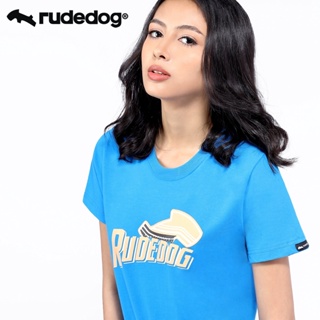 Rudedog By Hashtag เสื้อยืดแขนสั้น (ปรับไซส์ใหญ่ขึ้น) ทรงผู้หญิง รุ่น COUNTRY สินค้าลิขสิทธิ์แท้