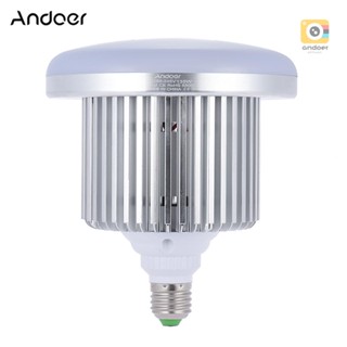 [M27] Andoer หลอดไฟ LED 135W 132 ดวง 5500K E27 สําหรับใช้ถ่ายภาพในสตูดิโอ