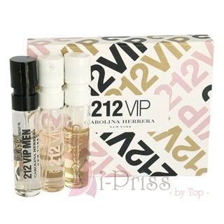 Carolina Herrera 212 VIP Perfume Sample Set (1.5 ml. x 3)